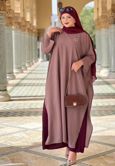 Abaya Moderne 3 pièces