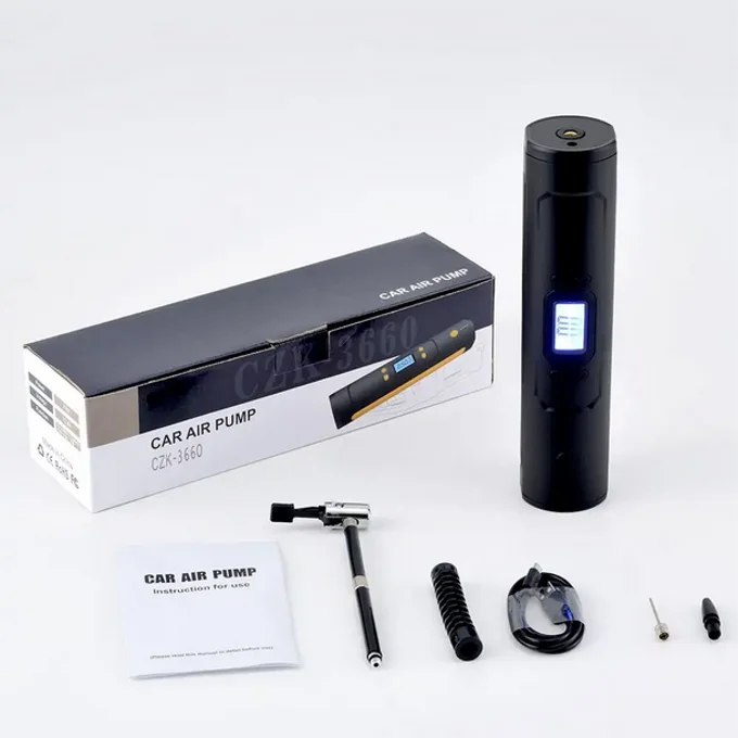 مضخة كهربائية لتعبئة إطارات السيارات