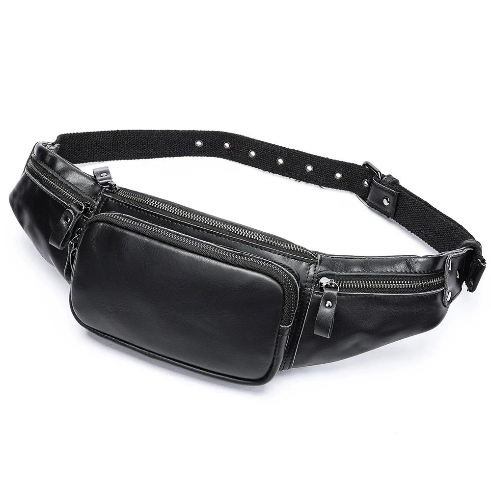 Sac banane-cuir