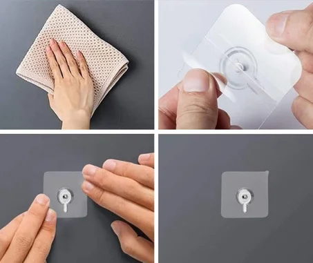 Crochets Muraux Sans Traces