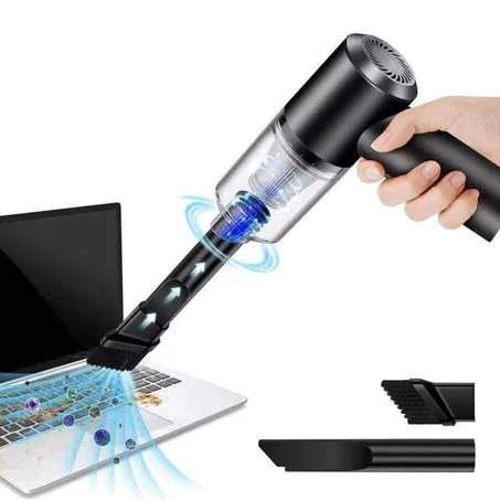 المكنسة المحمولة القابلة للشحن ميني تيربو عالية الشفط