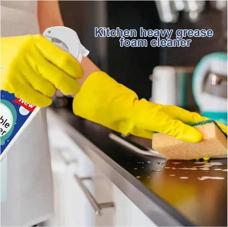 جهاز التنظيف برغوة للمطبخ – بخاخ رغوة قوي لإزالة الدهون والأوساخ