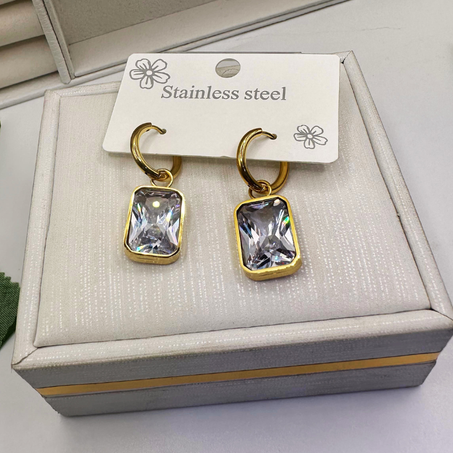 Boucles d'oreilles à clous avec design de perles  bijoux vintage élégants pour femmes