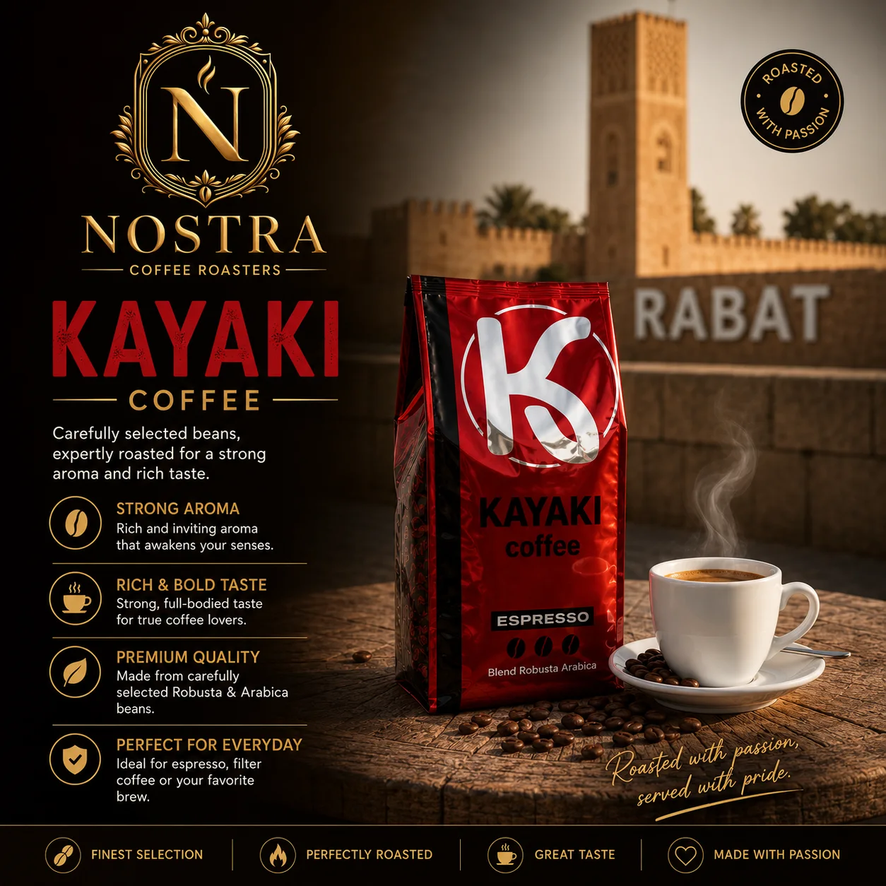 KAYAKI-RABUSTA & ARABICA