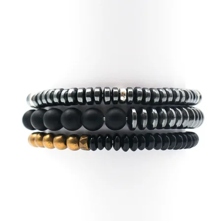 3 pièces  bracelet pour homme