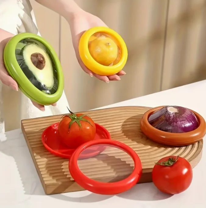 Preservation Storage Container with Cover 4pcs