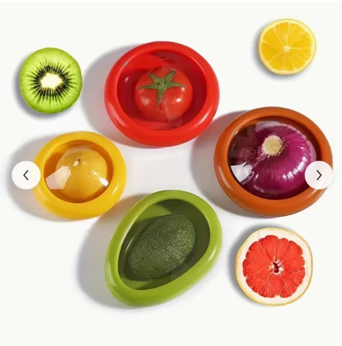 Preservation Storage Container with Cover 4pcs