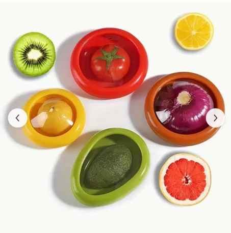 Preservation Storage Container with Cover 4pcs