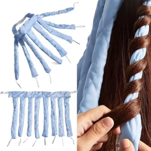 مموج الشعر بدون حرارة