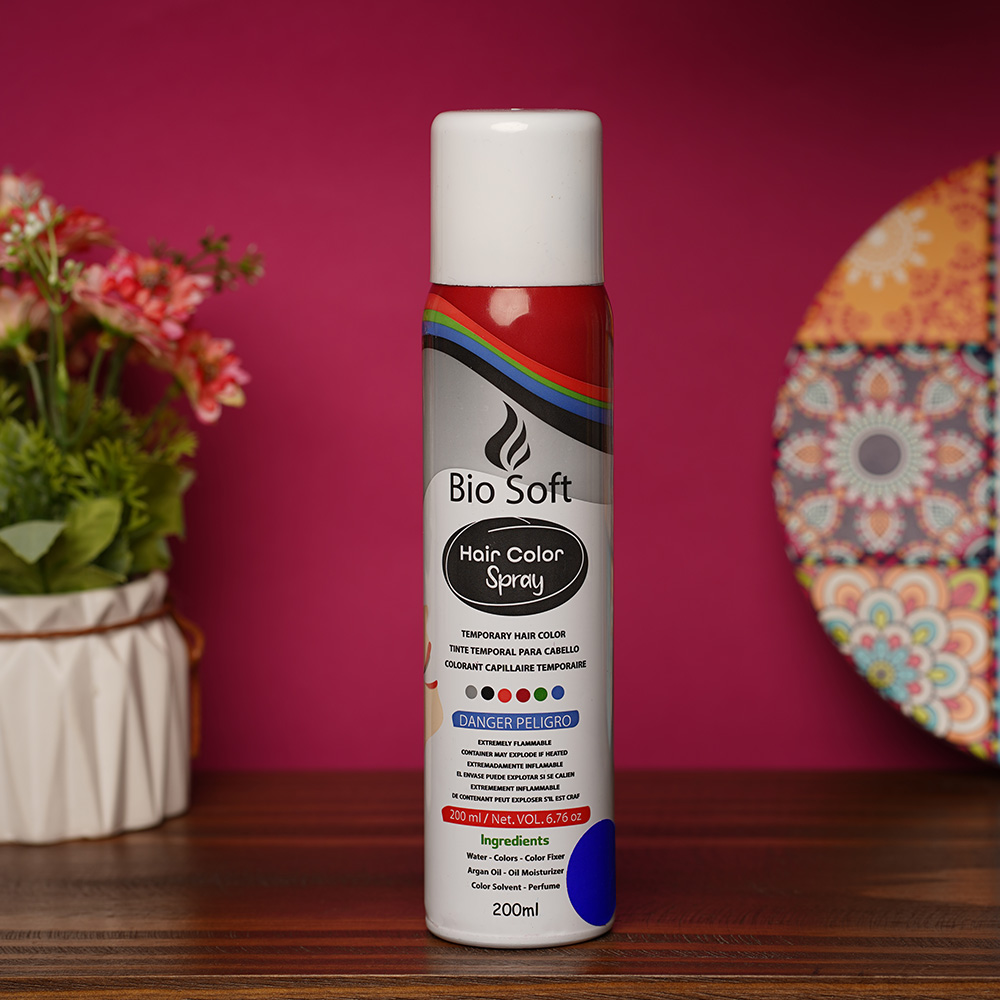 سبراي صبغة الشعر المؤقت Bio Soft