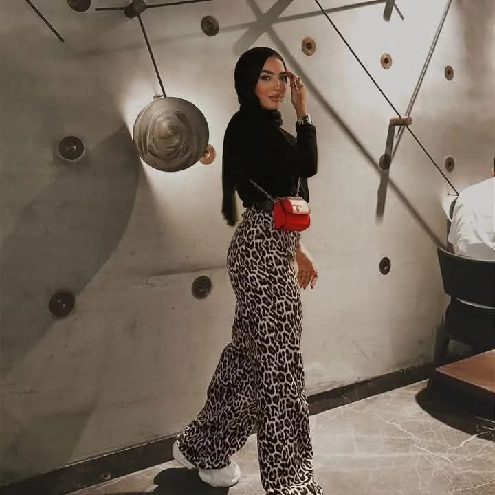 بنطلون وايد ليج تايجر