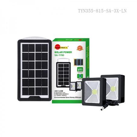 Panneau Solaire + 2 Projecteurs SA-7790