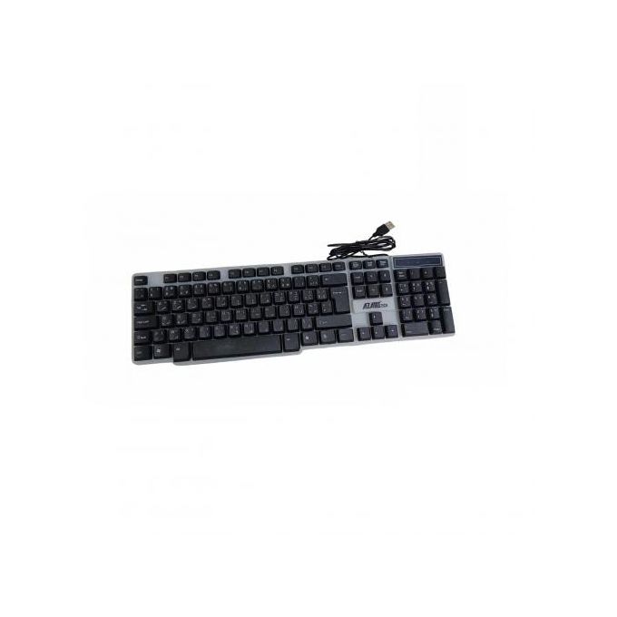 Azami Tech clavier et souris - pack gaming - style élégant - Français - Noir