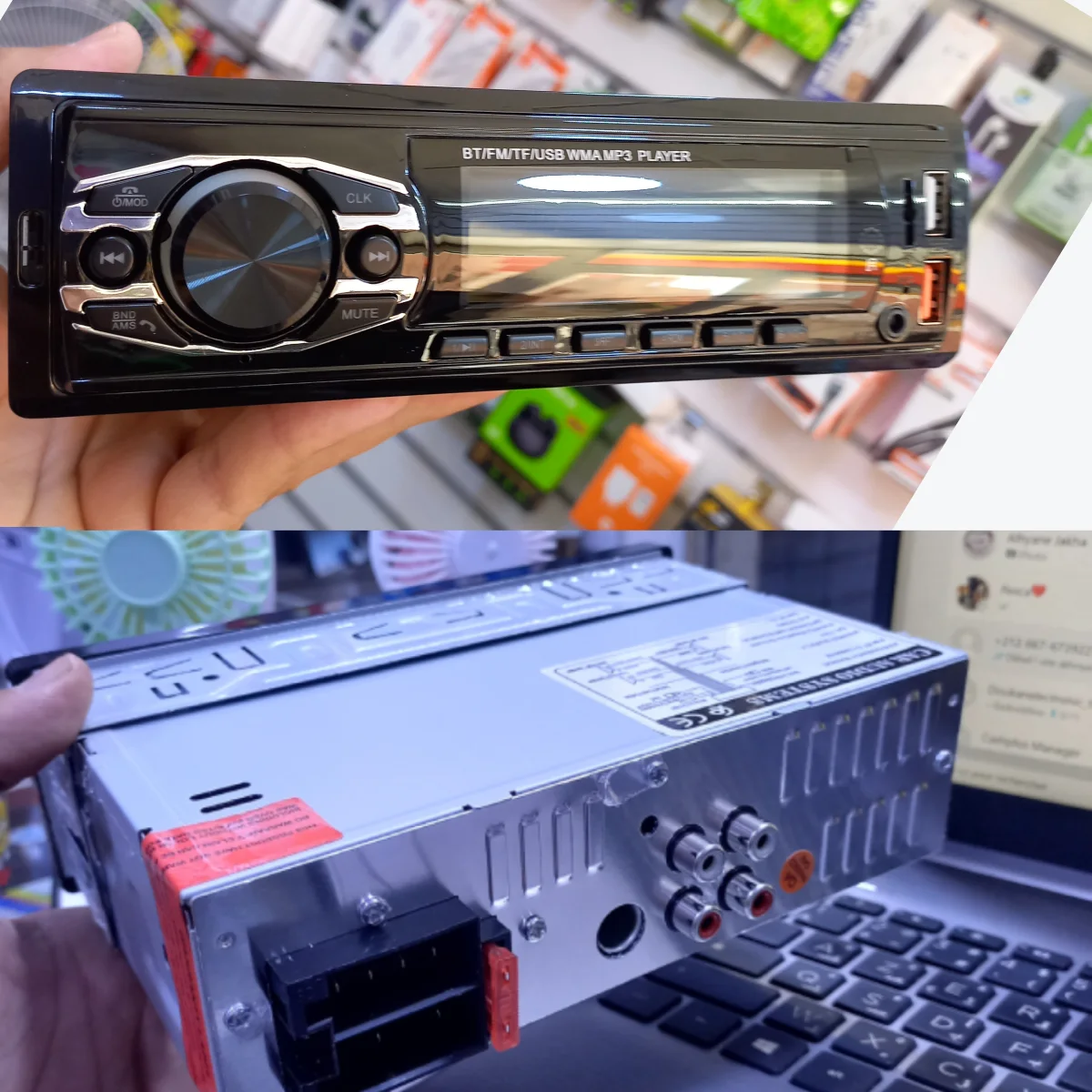 Poste Radio Voiture Bluetooth