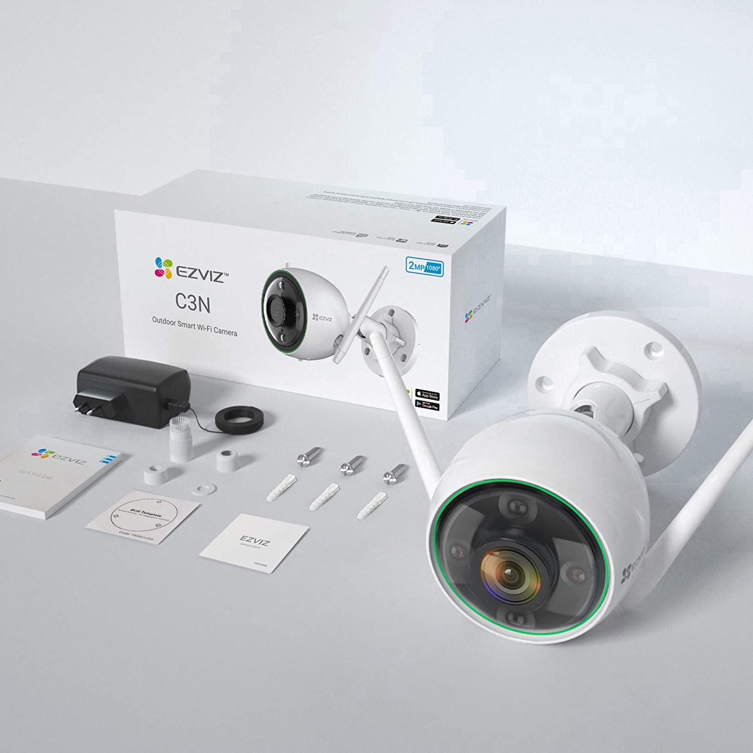 Ezviz C3N Camera de Surveillance WiFi Extérieur