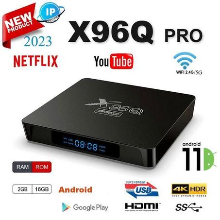 Pro Smart TV BOX Dual Wifi 2Go+16Go