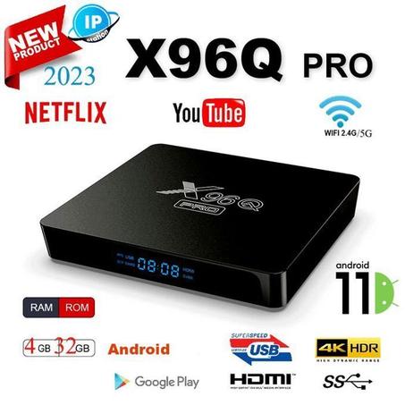X96 Pro Smart TV BOX Dual Wifi 4Go+32Go
