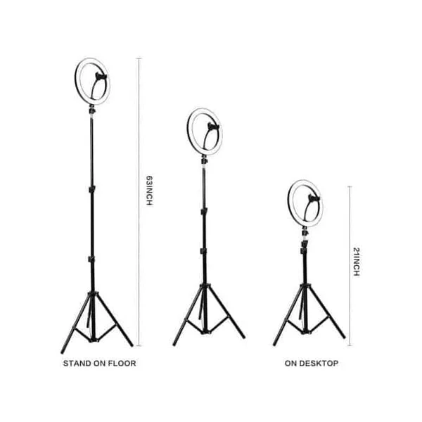 Ring Light 26cm de Diametre + Trépied 2m Solide