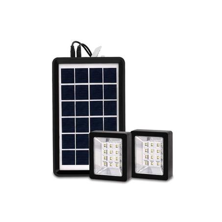 Kit De Système Solaire EP-05, USB, 5V, 500 MAh