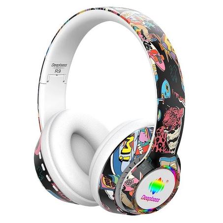 Deep Bass R9  casque Bluetooth V5.0+EDR
