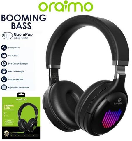 CASQUE MICROPHONE BoomPop Over-Ear Bluetooth sans fil