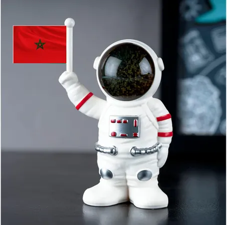 مجسمات رواد فضاء تعمل بالطاقة الشمسية لتزيين لوحة القيادة في السيارة