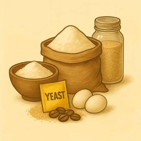 الدقيق ومستلزماته