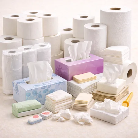 مناديل  ورق الحمام