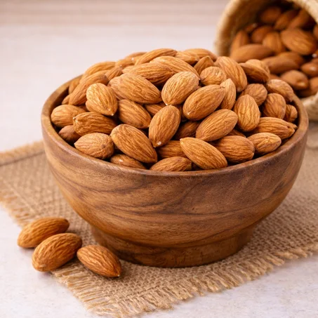 اللوز (غير محمّص)