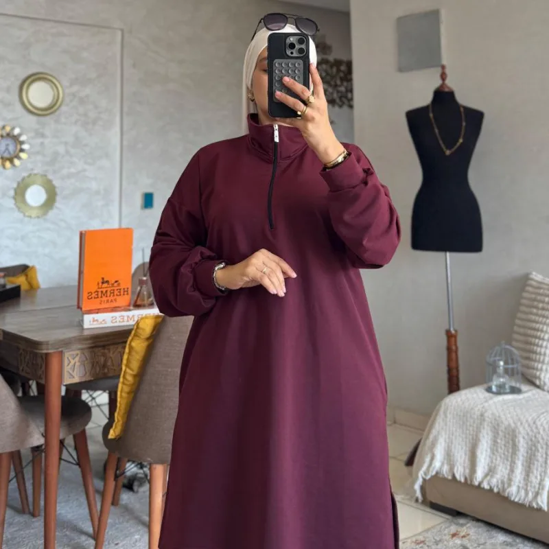 انصومبل اوفر سايز لهدا الموسم هده القطعة تسمح للمرأة المحتجبة والغير المحتجبة بممارسة الرياضة والخروج بكل تقة وراحة