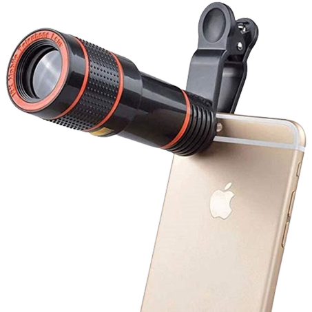 عدسة تلسكوب للهاتف المحمول