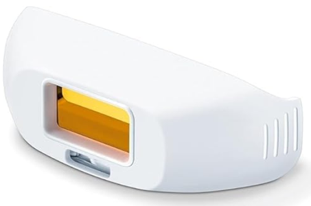 جهاز ازالة الشعر بالنبض الضوئي من بيورير، جهاز إزالة الشعر فيلفيت سكين برو، Ipl-8500، مع 300000 نبضة تدوم طويلًا مع بطارية مدمجة، أبيض