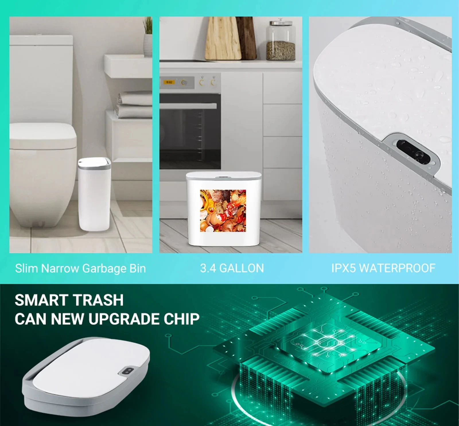 SMART TRASH PAN