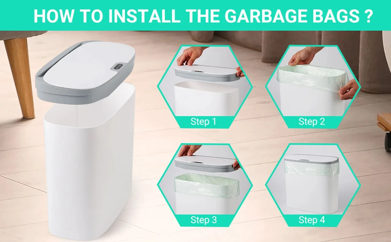 SMART TRASH PAN