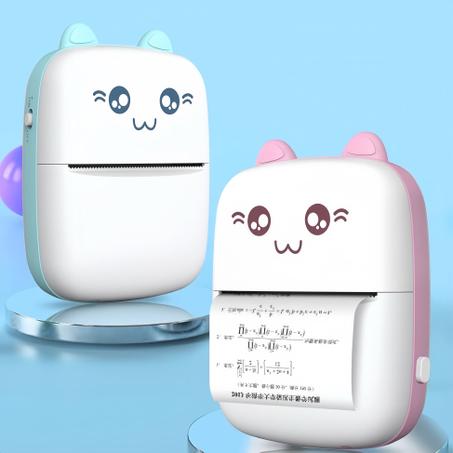 Mini impresora de bolsillo para adultos y niños