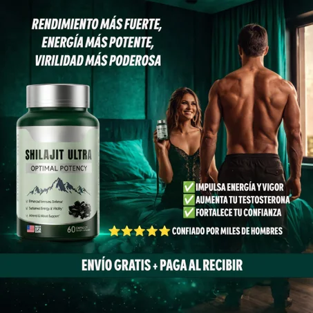 Cápsulas De Shilajit Ultra