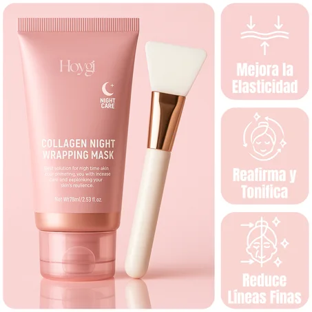 Mascarilla Nocturna de Colágeno – Hidratación Profunda y Rejuvenecimiento Visible