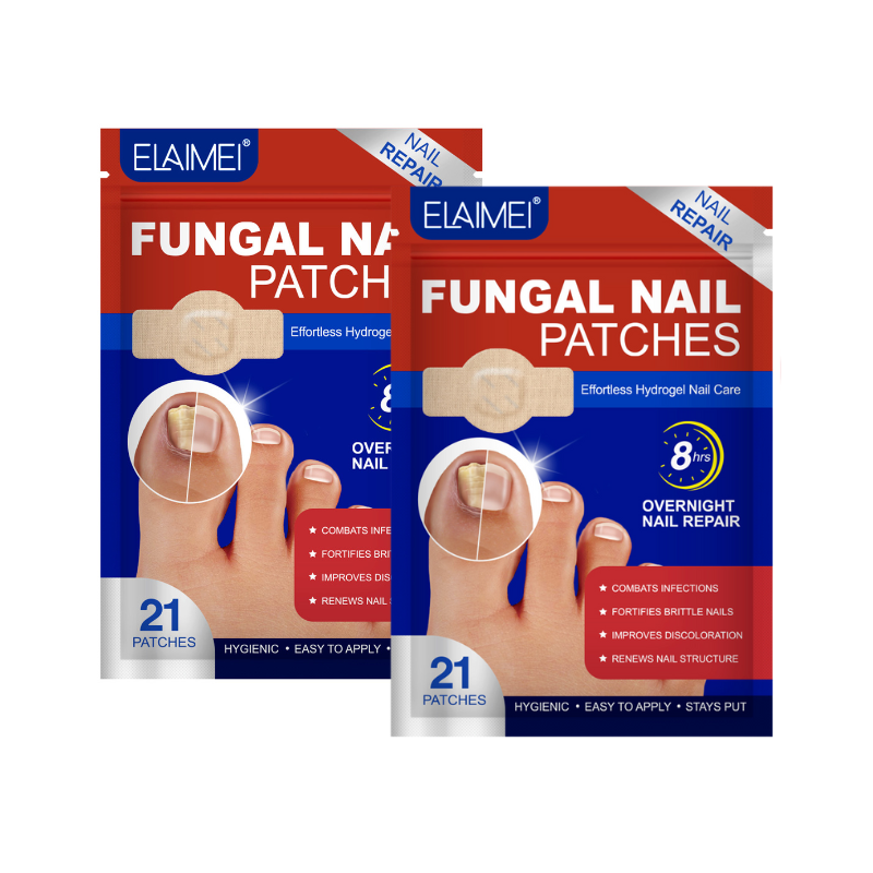 ELAIMEI | طقم تجديد أظافر ليلي – 21 قطعة علاج فطري للأظافر