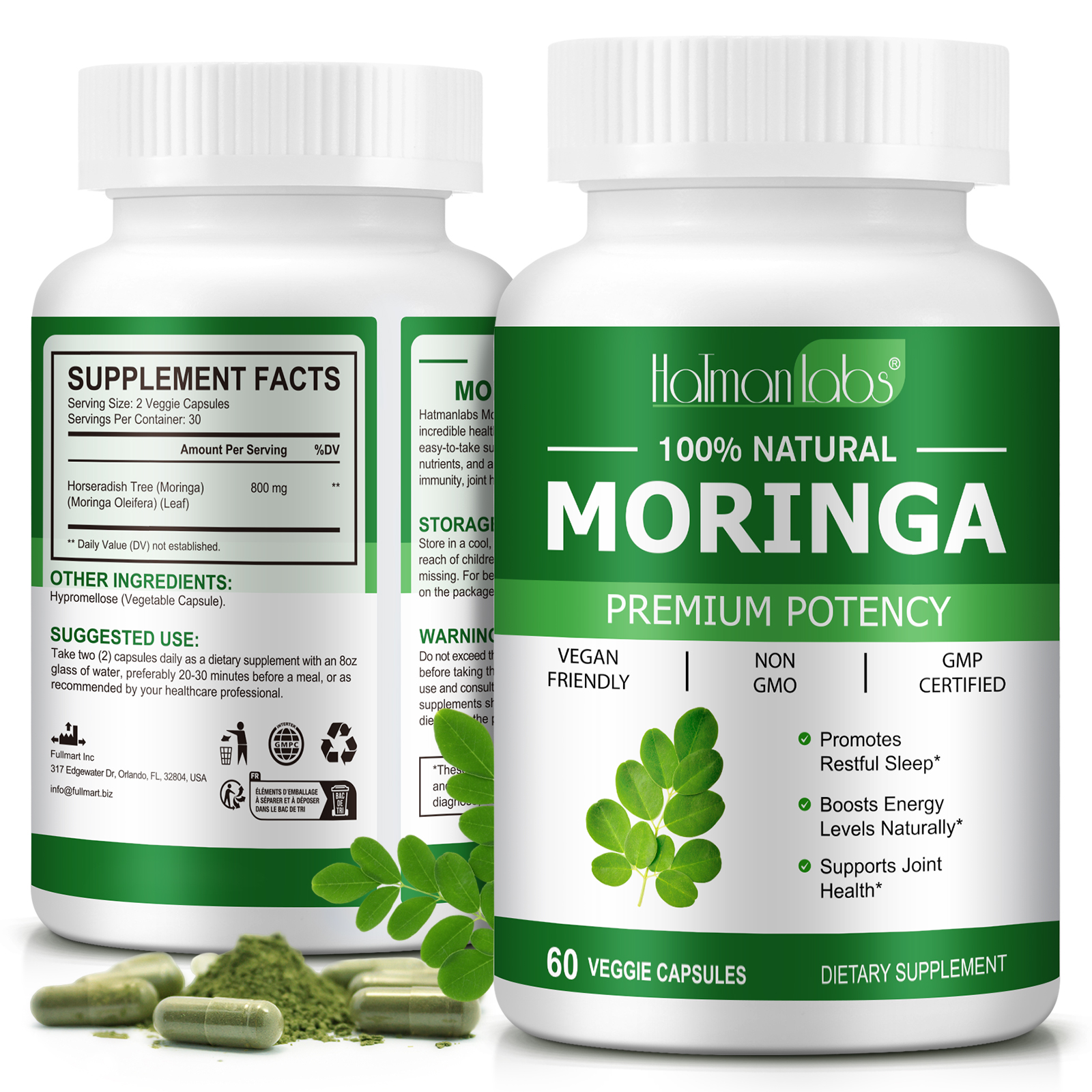 Moringa Supplement (60 Capsules)