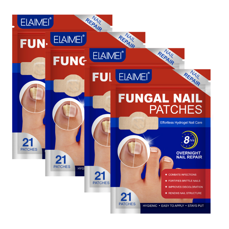 ELAIMEI | طقم تجديد أظافر ليلي – 21 قطعة علاج فطري للأظافر