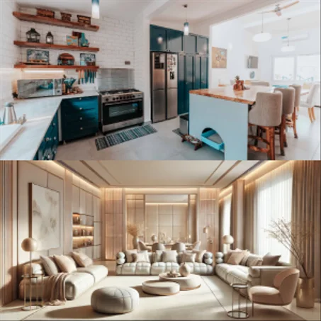 المنزل والمطبخ