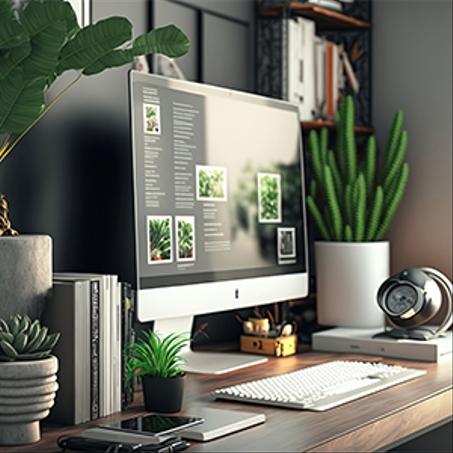 المنزل والحديقة والأثاث