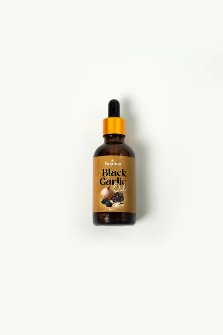 black garlic oil زيت الثوم الأسود