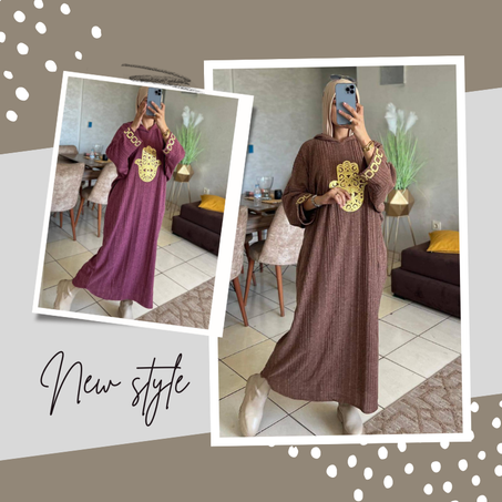 الجلابة الشتوية العصرية