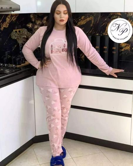 بيجامة دوبياس ثوب قطن طباعة بيكالة