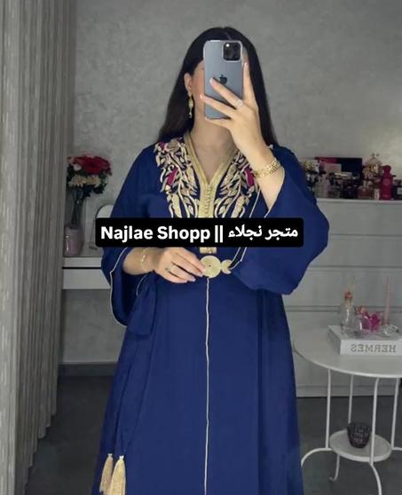 قفطان بالطرز لعشاق النخوة