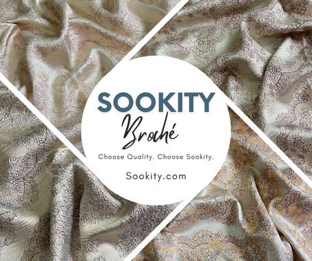 Broché - Dentelle florale