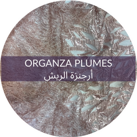 ORGANZA PLUMES | أرجنزة الريش