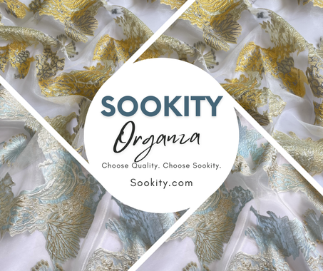 Organza - Veines de fleurs