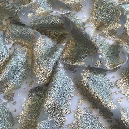 Organza - Diamant en Vert turquoise